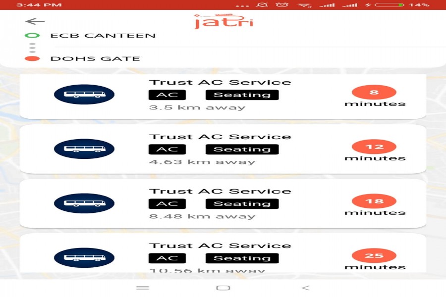 Public transportation app Jatri to make passenger experience happier