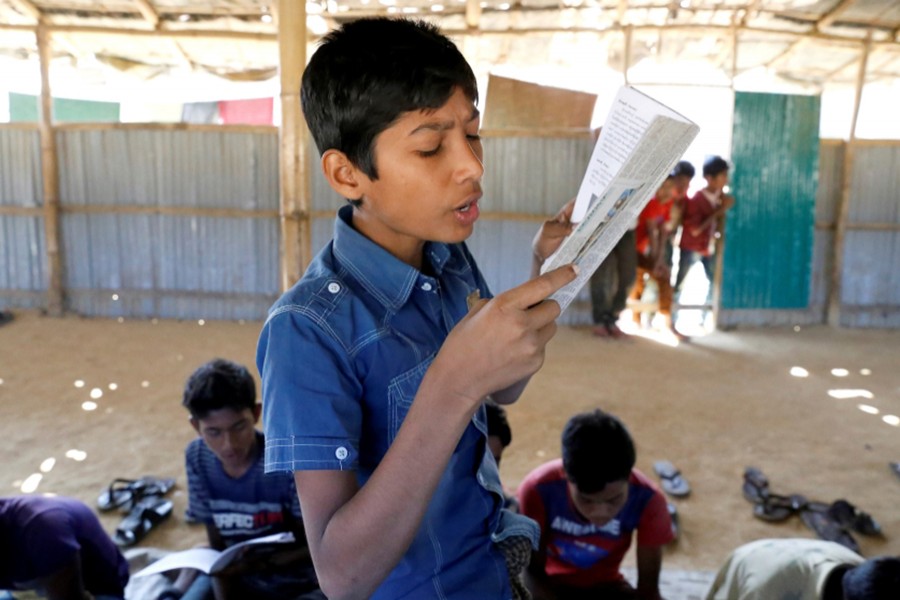 UN lauds BD’s decision to expand education for Rohingya children