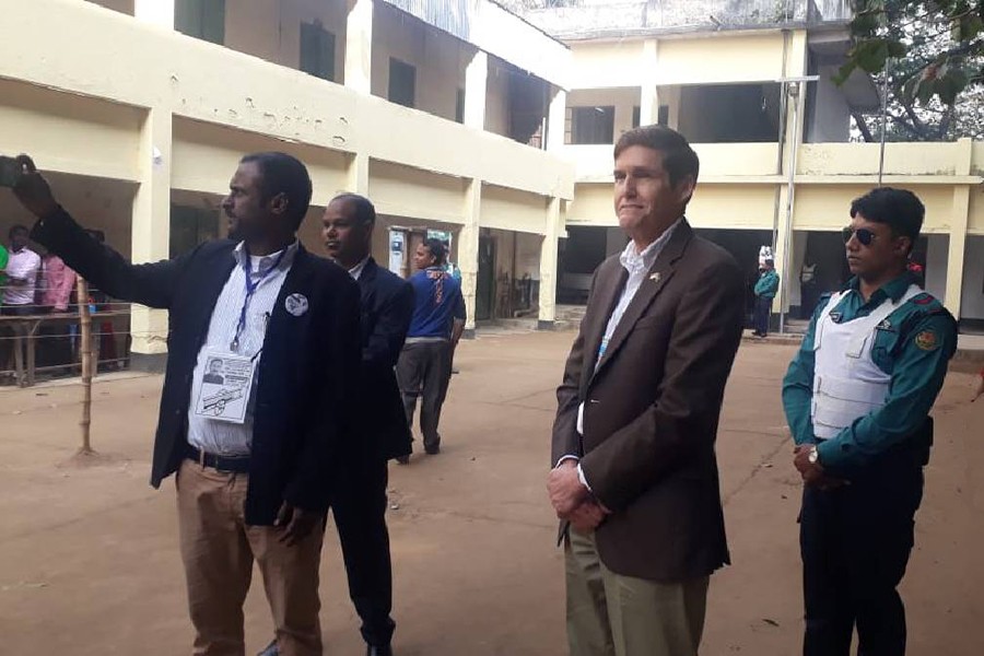It’s a beautiful day, says US envoy