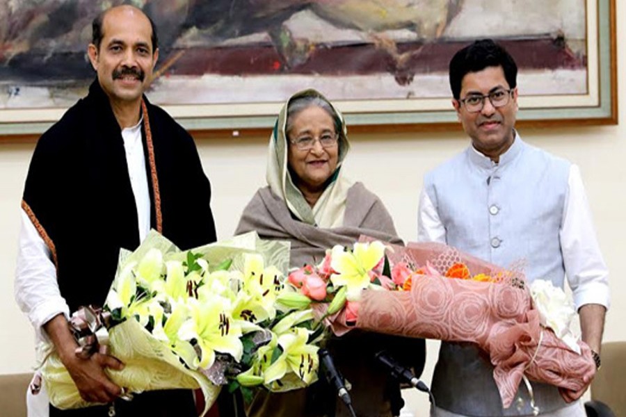 Atiqul, Taposh call on PM