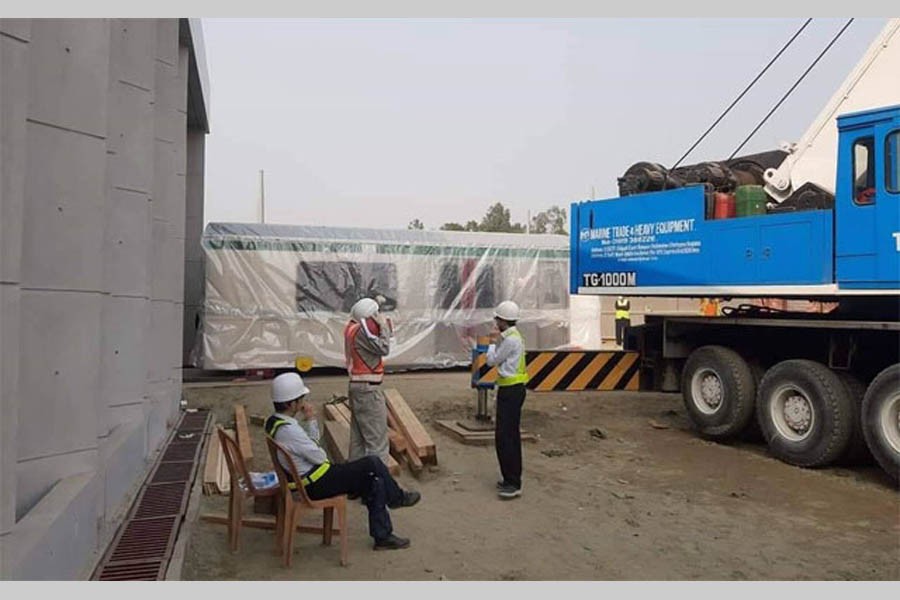 Metro rail replica coach arrives in city