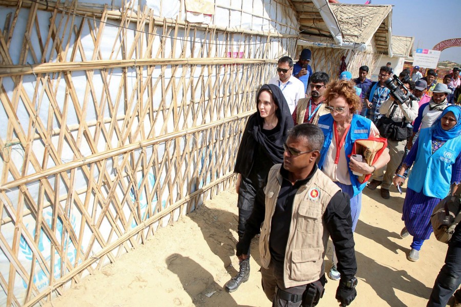 Angelina Jolie lauds Bangladesh’s leadership role in Rohingya crisis
