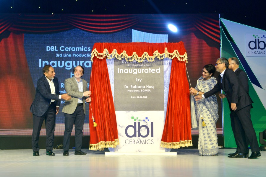 DBL Ceramics inaugurates 3rd line production for versatile products