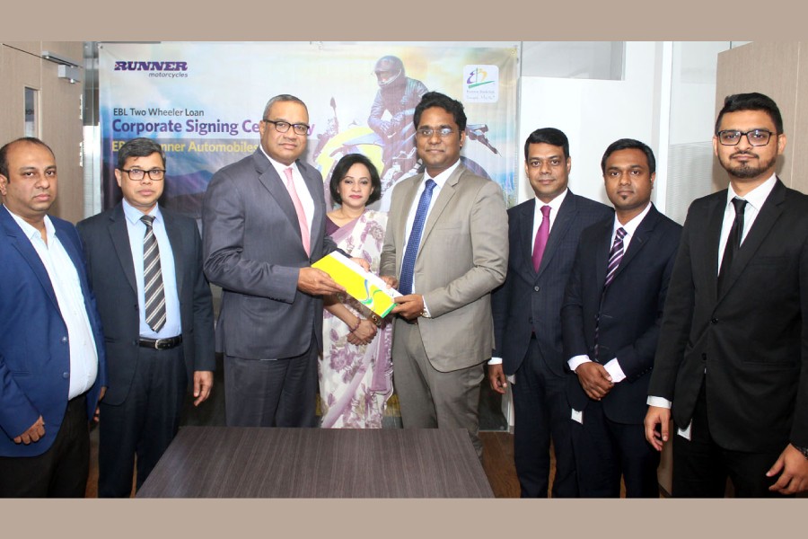 EBL loan for Runner motorbike buyers