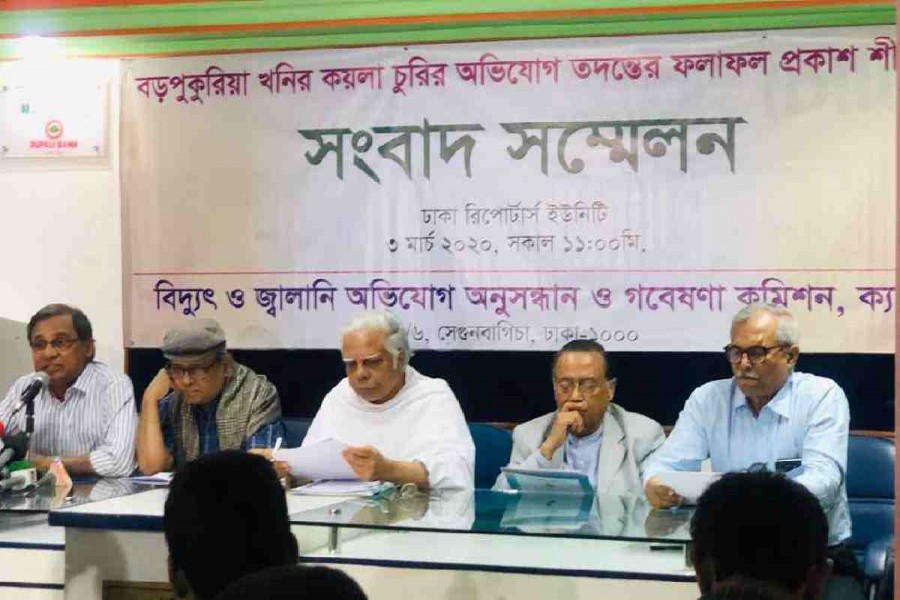 0.54m tonnes of coal pilfered from Barapukuria: CAB