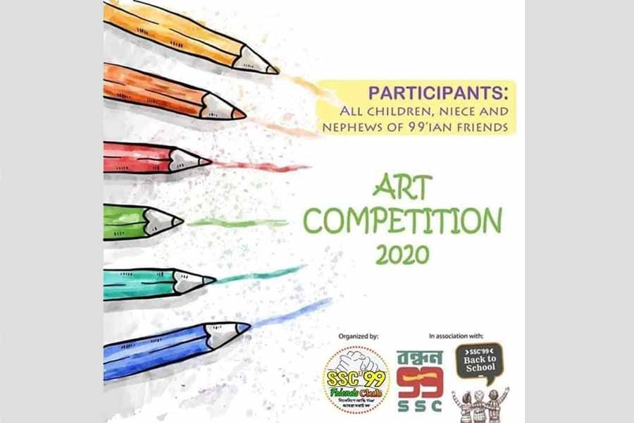 Art competition for children of SSC-99 batch