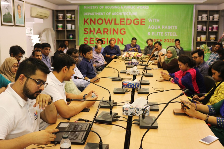 Aqua Paints and Elite Steel arrange workshop in city