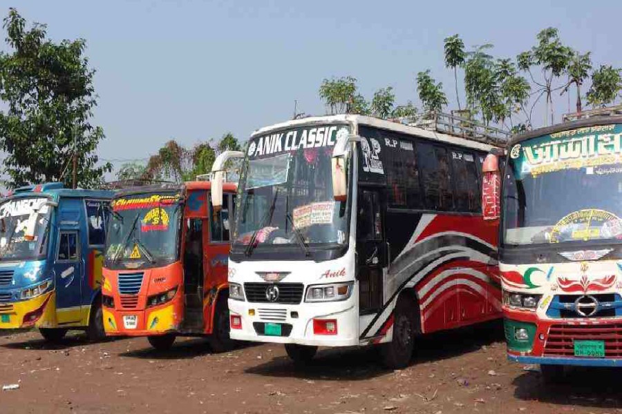 Long-route bus services in Khulna to remain suspended from Wednesday
