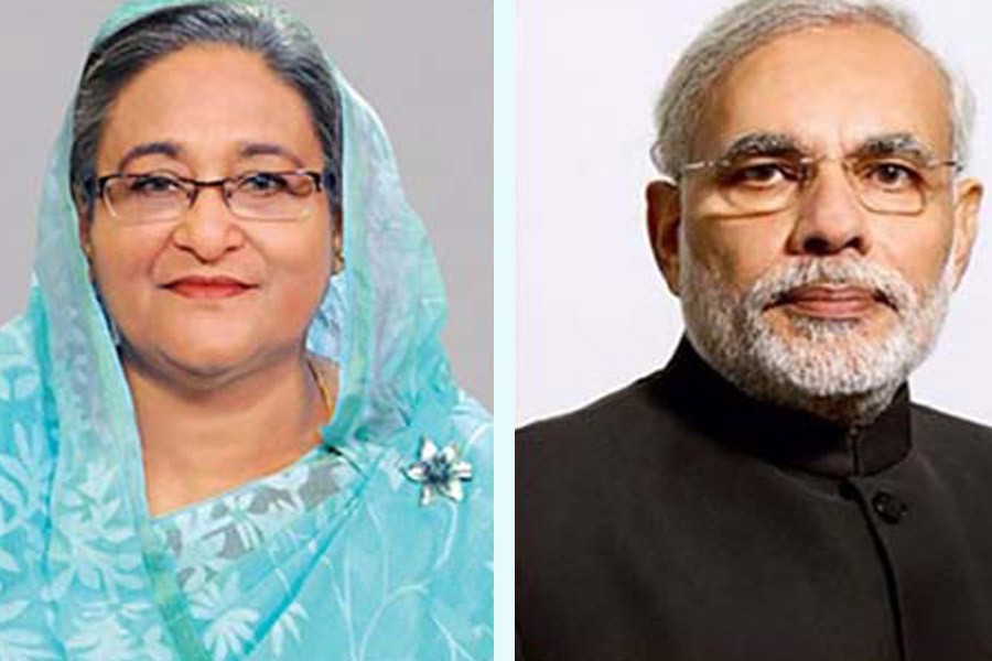 Modi expresses gratitude to Hasina for contribution to emergency fund