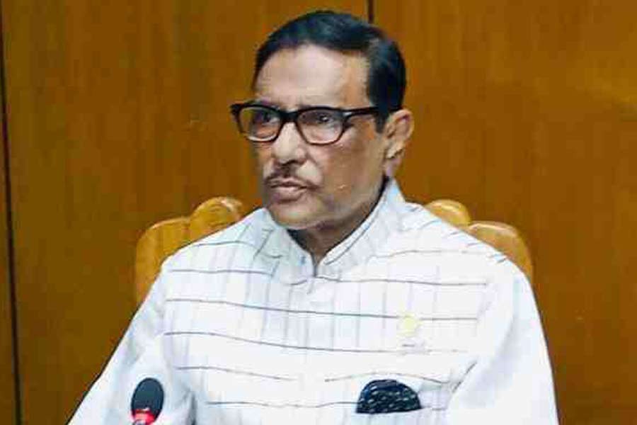 Obaidul Quader urges BNP to refrain from negative politics