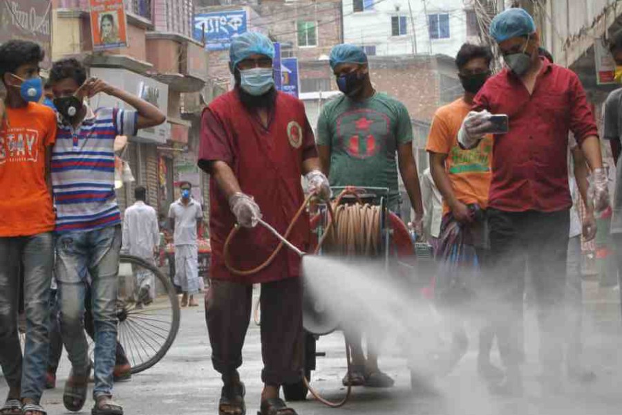 Coronavirus: Pabna’s Katakhali village under lockdown