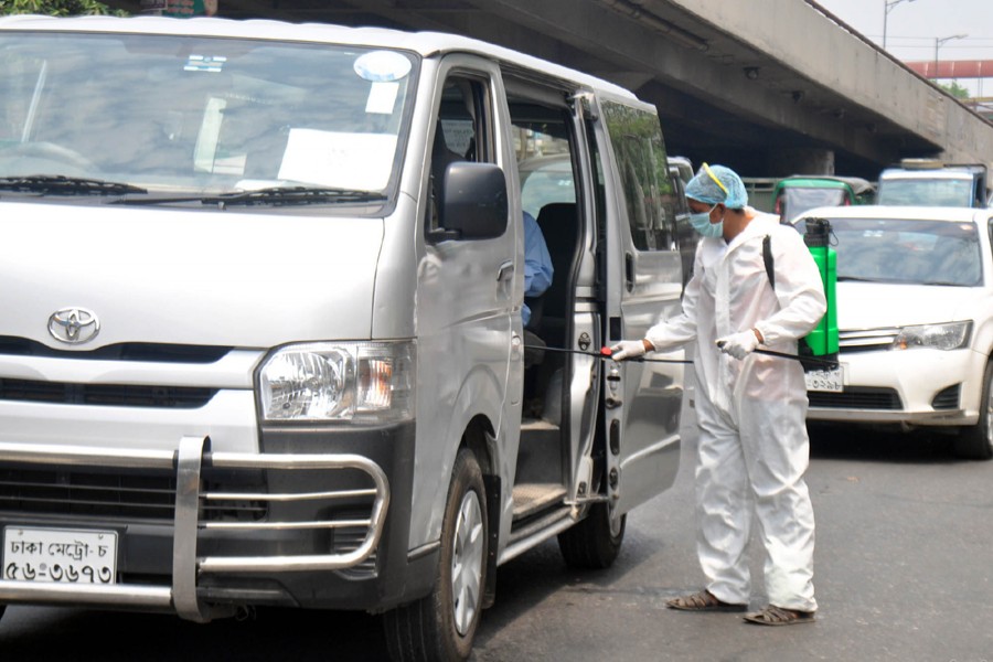 Bangladesh reports five more virus deaths, 41 new cases