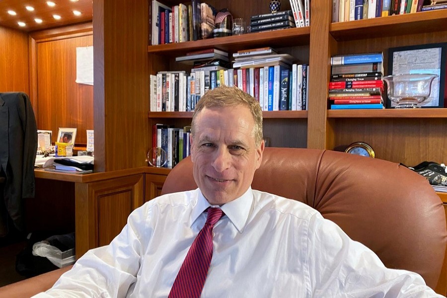 Dallas Federal Reserve Bank president Robert Kaplan speaks during an interview in his office at the bank's headquarters in Dallas, Texas, US, January 09, 2020. – Reuters/Files