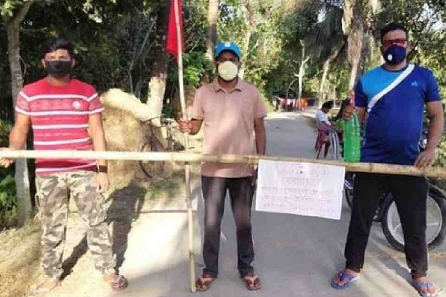 Gaibandha, Cumilla under lockdown