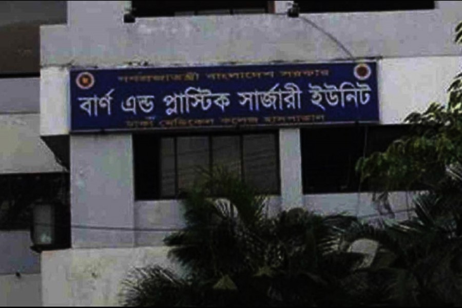 DMCH's burn unit to be used for COVID-19 suspects