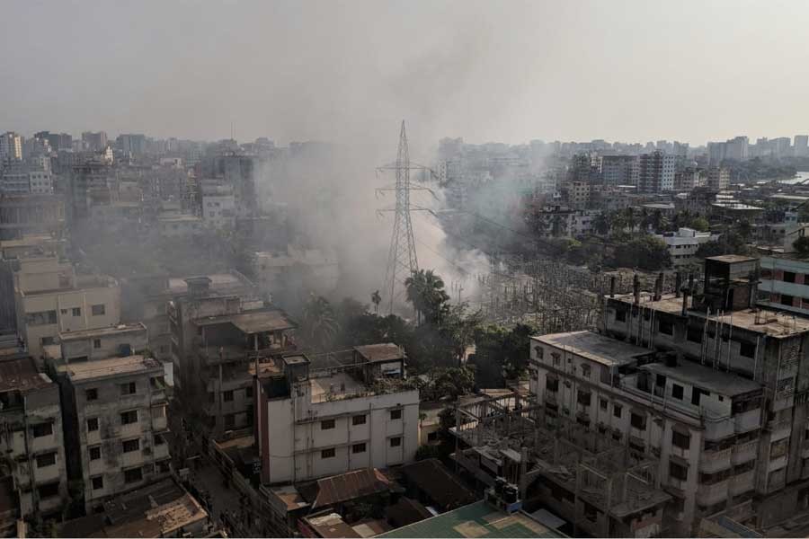 Fire at Rampura power sub-station