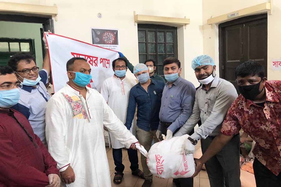 City Bank donates food to 100,000 poor people