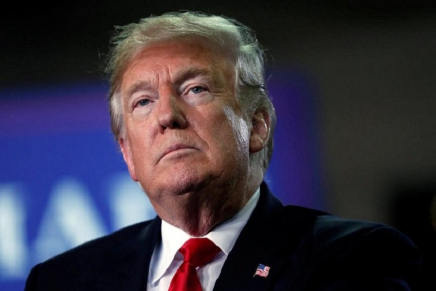 US President Donald Trump holds a campaign rally in Erie, Pennsylvania, US, October 10, 2018. —  Reuters/Files