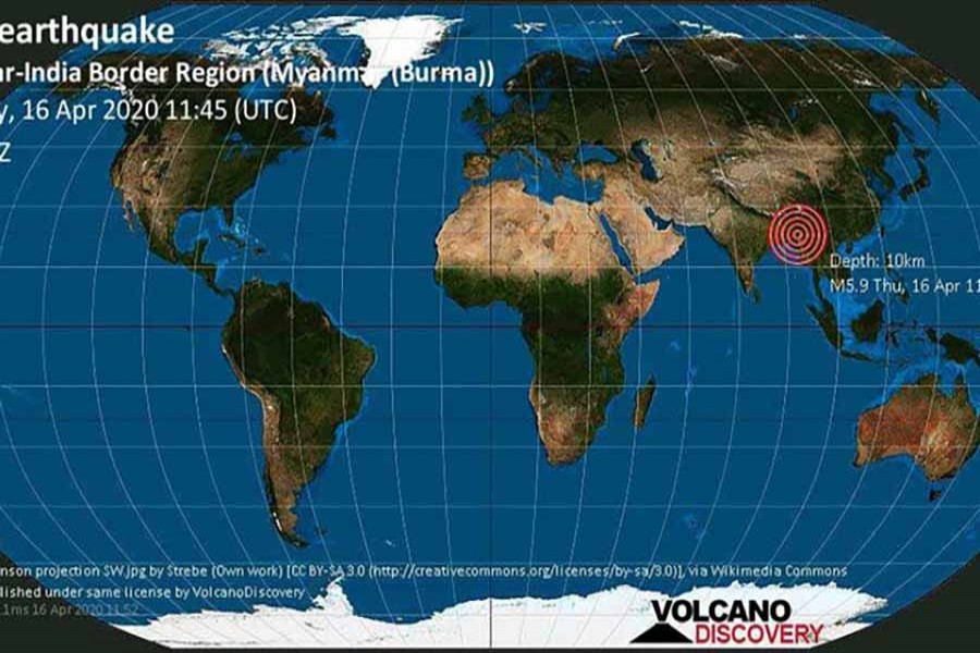 Myanmar earthquake jolts BD