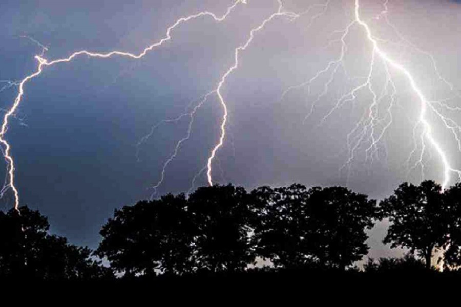 Lightning strikes kill four farmers in Sunamganj