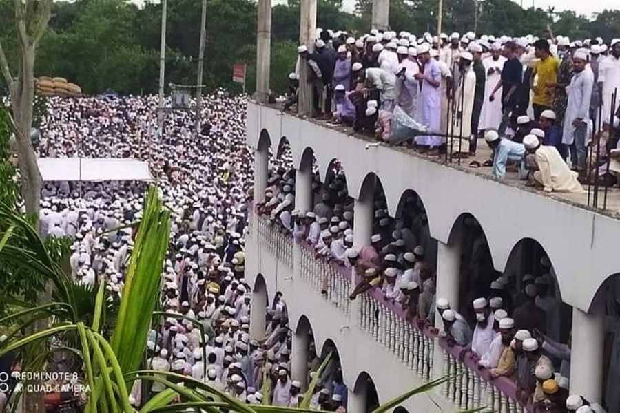 Sarail OC withdrawn over huge gathering at funeral amid lockdown
