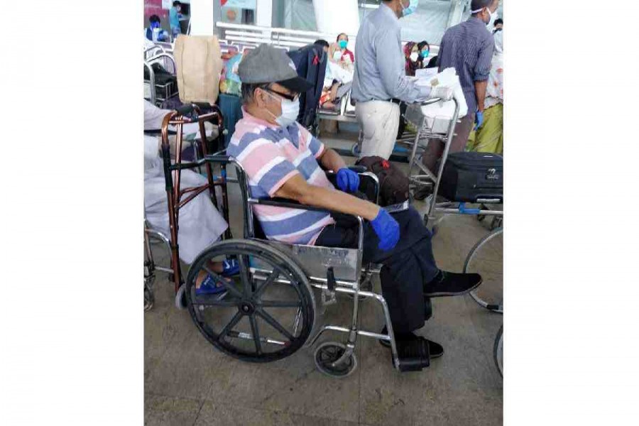 164 BD nationals return home from India in first phase