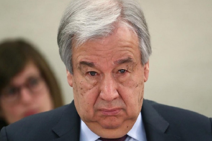 United Nations Secretary-General Antonio Guterres attends a session of the Human Rights Council at the United Nations in Geneva, Switzerland, February 24, 2020. — Reuters/Files