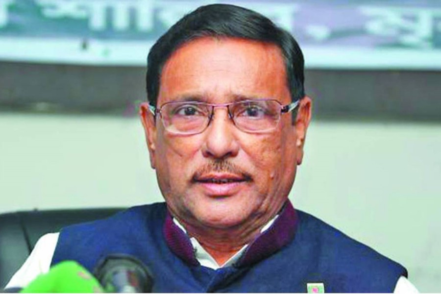 Politics of division only to worsen coronavirus situation: Quader