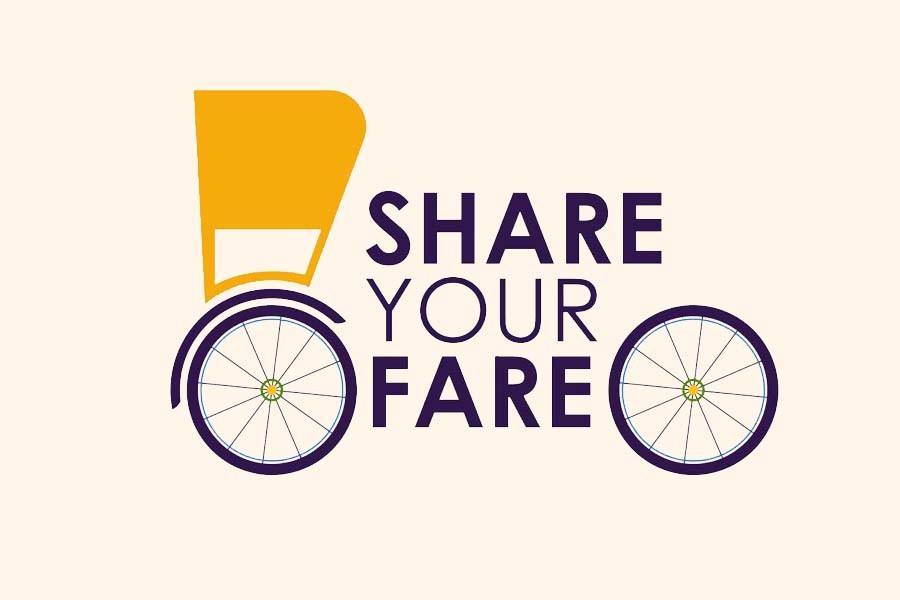 'Share Your Fare’ an initiative to support the helpless Rickshaw Pullers