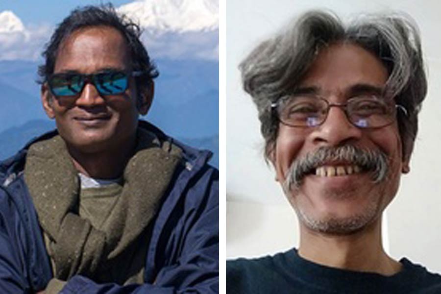 Cartoonist Kishore, writer Mushtaq arrested
