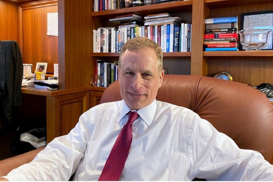 Dallas Federal Reserve Bank President Robert Kaplan speaks during an interview in his office at the bank's headquarters in Dallas, Texas, US, January 09, 2020. — Reuters/Files