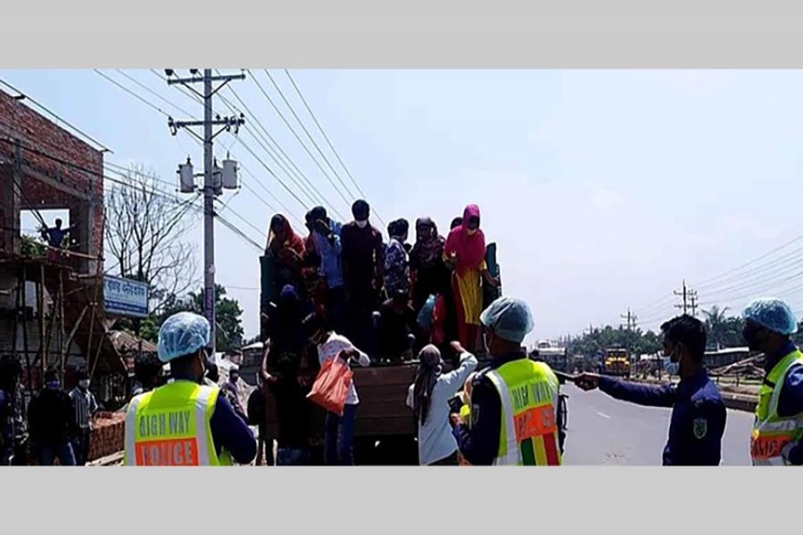 Police tighten curbs on entry and exit to and from Dhaka