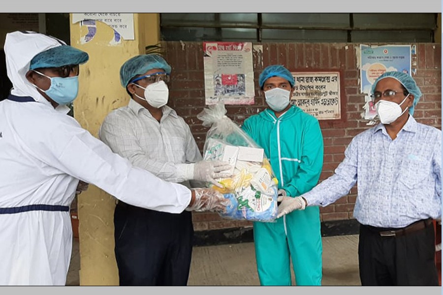 CARE Bangladesh provides handwashing stations in Kishoreganj