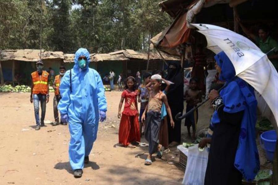 BD reports first virus death of Rohingya man