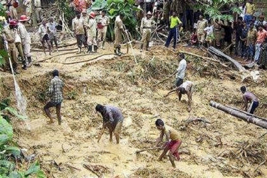 Met Office warns of landslides amid heavy rainfall