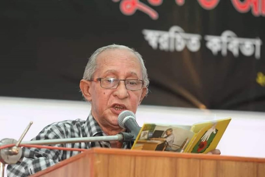 Journalist, poet Mashuk Chowdhury passes away