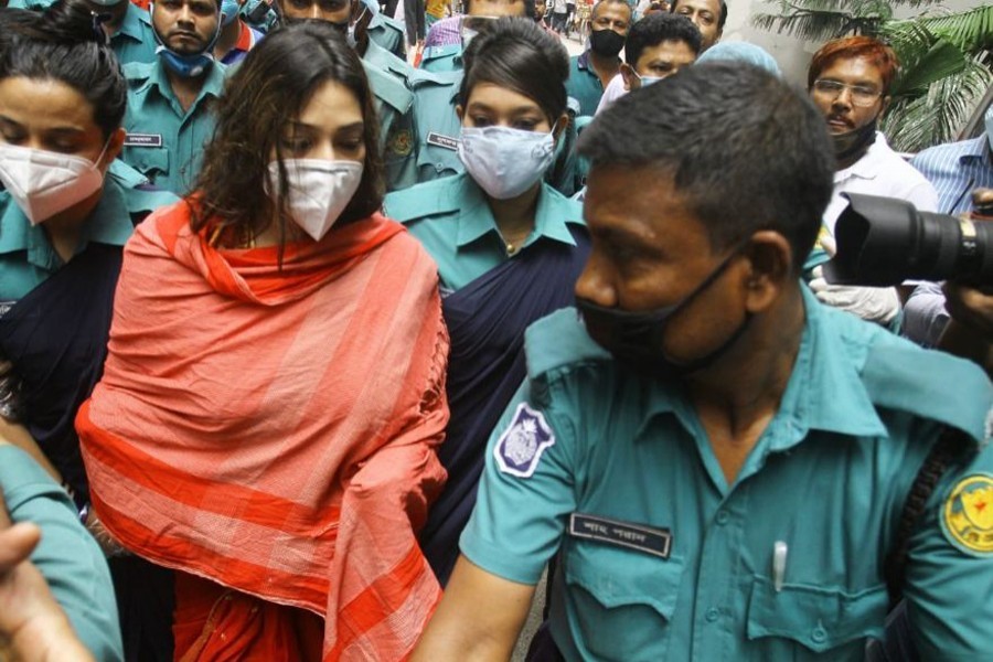 Court places Sabrina on two-day fresh remand