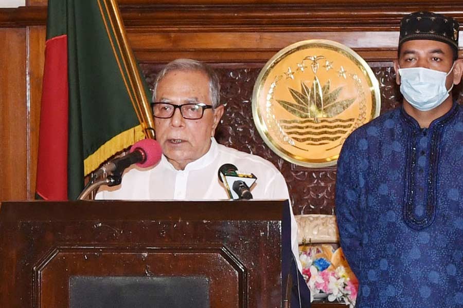 President urges affluent people to stand by helpless people