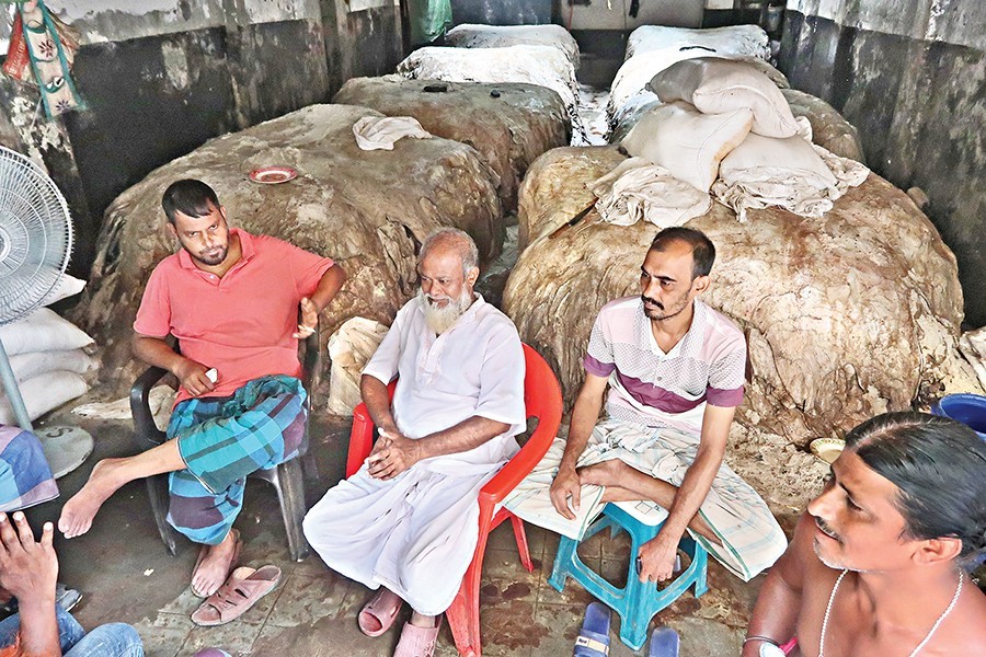 Why did Bangladesh rawhide prices crater?