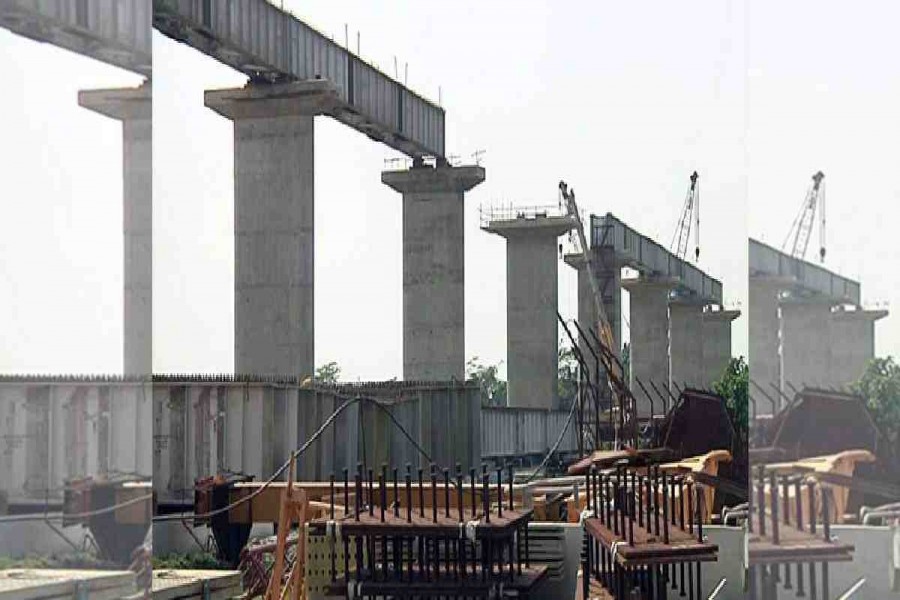 Covid-19 and rain slow down Khulna-Mongla railway project