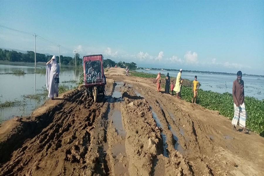 Rundown roads, highways woes for Netrakona people