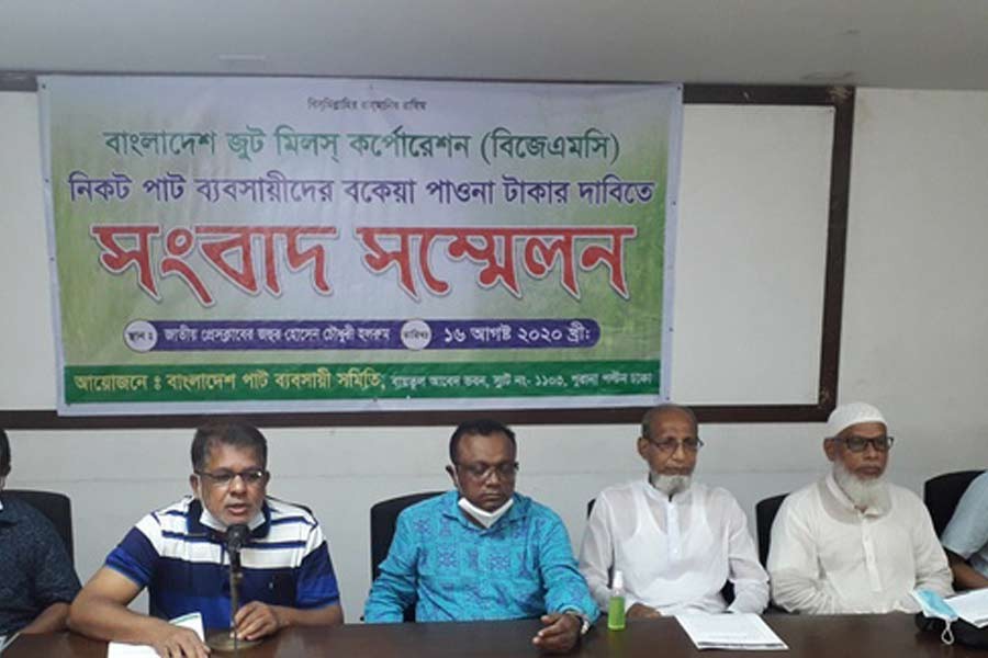 Jute traders plan protest against BJMC for dues