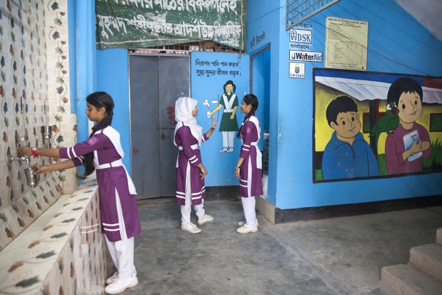 Schools score very low on WASH