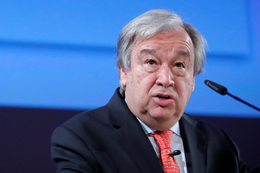 UN Secretary General Antonio Guterres - Reuters file photo