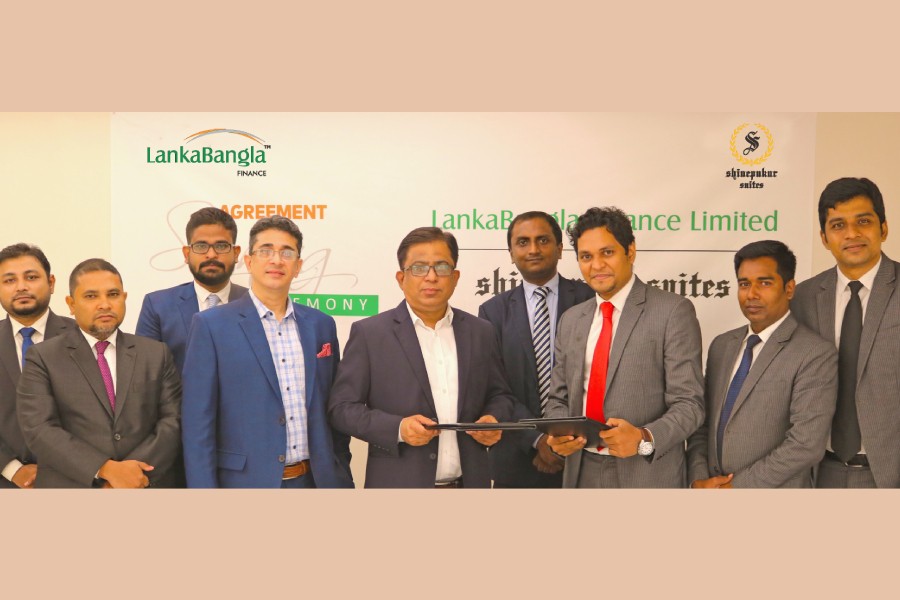 LankaBangla Finance, Shinepukur Suites sign MoU