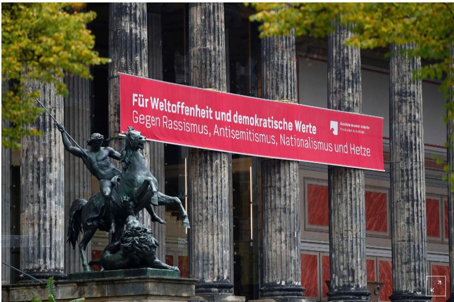 Police probe attack on antique artworks on Berlin's Museum Island  