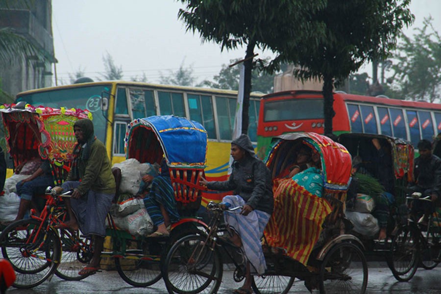 BMD predicts heavy rainfall due to depression