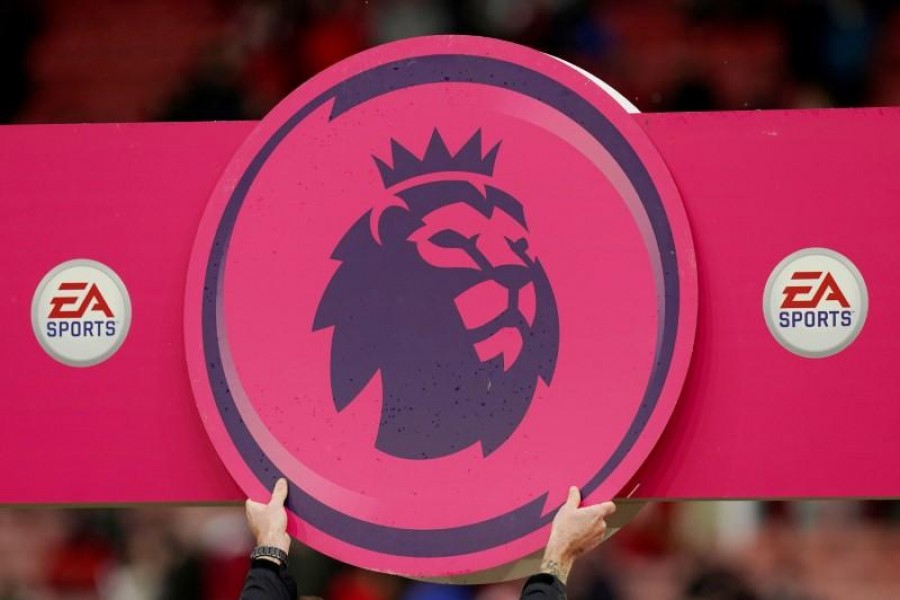 General view of the Premier League logo before a match — Reuters/Files