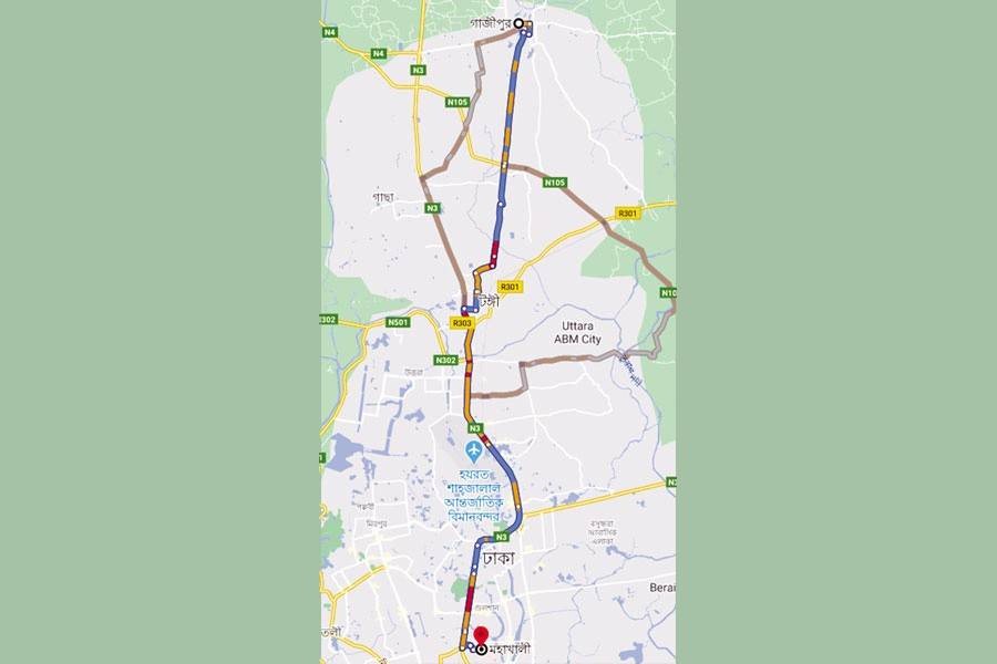 Bus-based mass transit project for Dhaka shelved