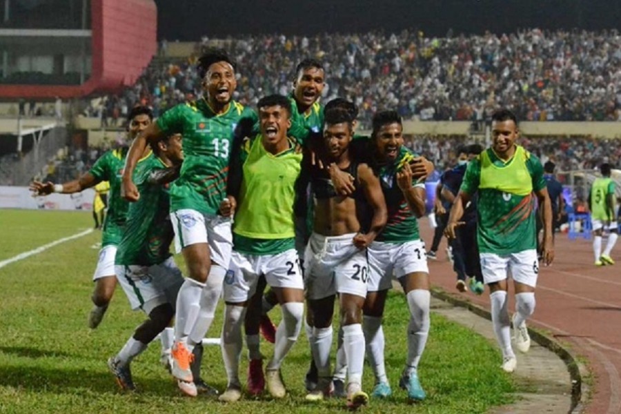 Bangladesh beat Nepal to mark return to international football